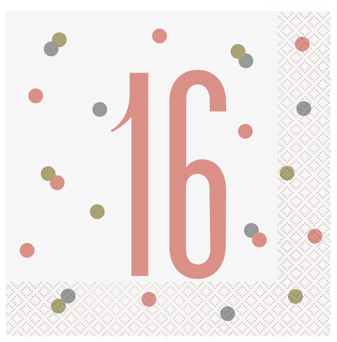 Unique Party Servietter Tallet 16