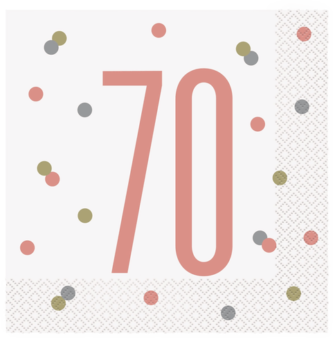 Unique Party Servietter Tallet 70
