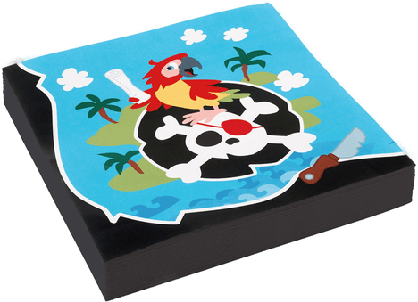Riethmüller Servietter Pirat Jolly Roger