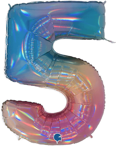 Ballongkungen Tallballong Regnbue 5