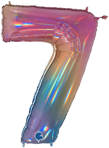 Ballongkungen Tallballong Regnbue 7