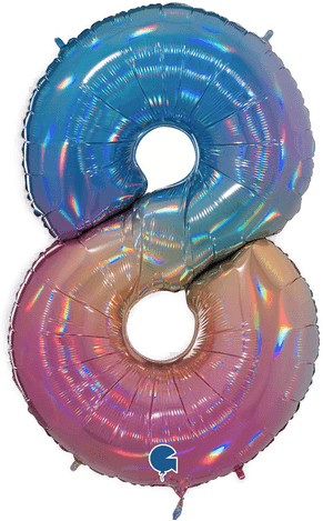 Ballongkungen Tallballong Regnbue 8