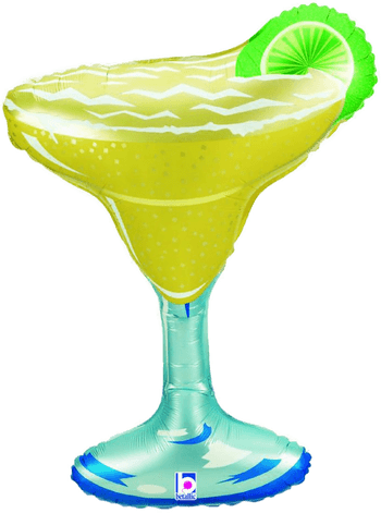 Ballongkungen Folieballong Margarita Glass