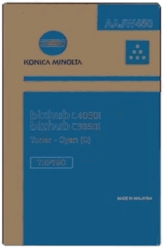 Konica Minolta TNP-79C Tonerkassett Cyan