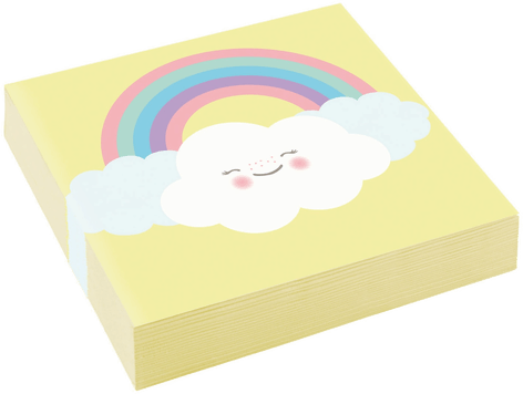 Riethmüller Servietter Rainbow & Cloud