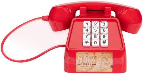 The Simpsons Moe's Tulletelefon