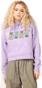 Obey Hettegenser Happy Bears Orange XS