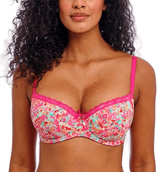 Freya Flirt UW Padded Half Cup BH Rosa