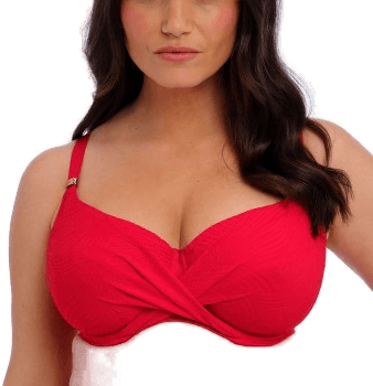 Fantasie Ottawa Uw Wrap Front Bikini Top Rød