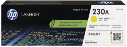HP 230A Tonerkassett Gul W2302A