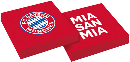 Riethmüller Servietter FC Bayern München 20-pakning