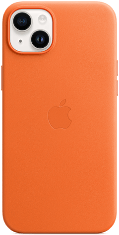 Apple Skinndeksel MagSafe iPhone 14 Plus Oransje
