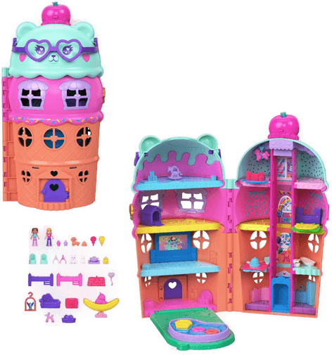 Mattel Polly Pocket Gelato Iskiosk
