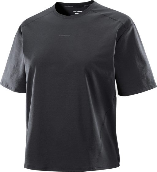Salomon Trackline T-skjorte Deep Black