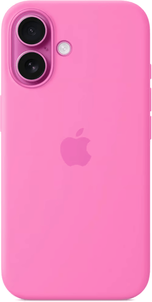 Apple Silicone Case MagSafe iPhone 16 Rosa
