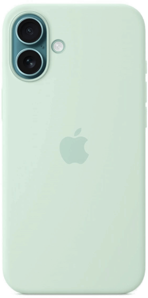 Apple iPhone 16 Plus Silikondeksel MagSafe Aquamarine
