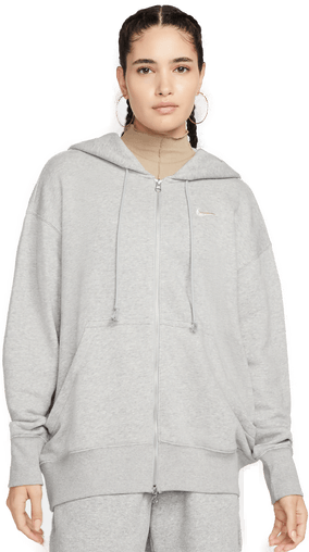 Nike Phoenix Fleece hettejakke dame - Grå