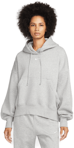 Nike Phoenix Fleece hettegenser dame - Grå