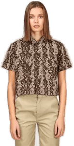 Dickies Camden Skjorte Beige 2XS