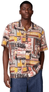 Huf Corner Store Skjorte Brun L