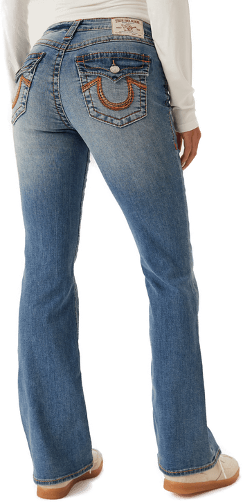 True Religion Rainbow Pkt Becca Mr Bootcut