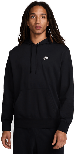 Nike Club frottéhettegenser - Svart