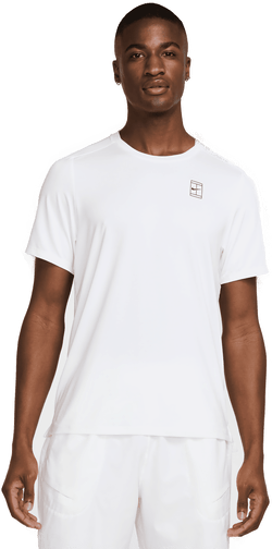 NikeCourt Advantage Dri-FIT herreoverdel - Hvit