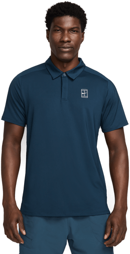 NikeCourt Advantage Dri-FIT tennisskjorte - Blå