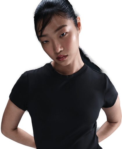 NikeCourt Advantage Dri-FIT kortermet overdel dame