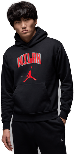 Jordan Milan fleecehettegenser - Svart