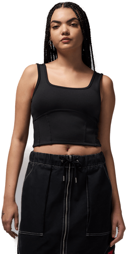 Jordan kort damesinglet - Svart