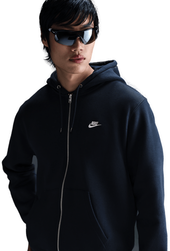 Nike Club fleecehettejakke - Blå