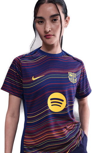 Nike FC Barcelona Academy Pro Dri-FIT kortermet fotballtrøye dame