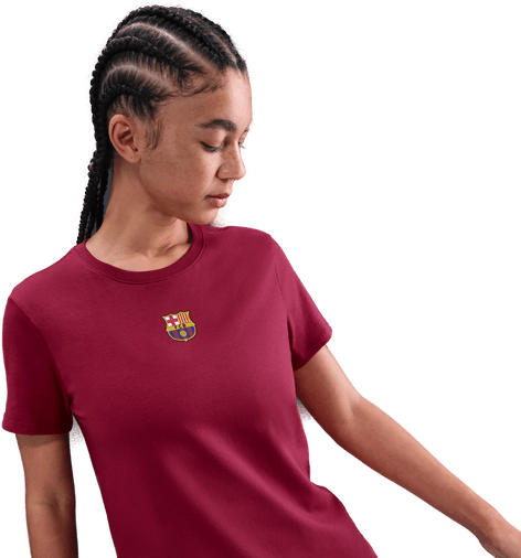 Nike FC Barcelona T-skjorte dame - Rød