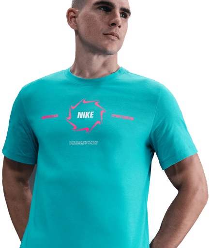 Nike T-skjorte Herre Grønn