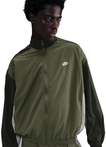 Nike Club vevd treningsjakke herre - Grønn