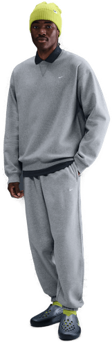 Nike Solo Swoosh fleecebukse - Grå