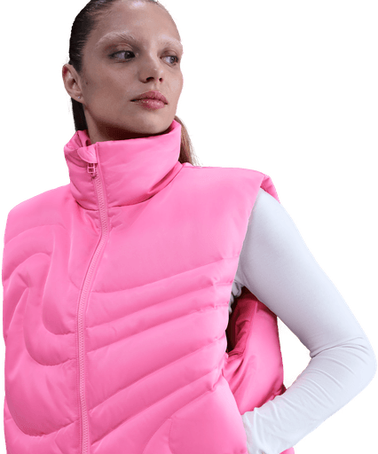 Nike Swoosh Series dunvest dame - Rosa