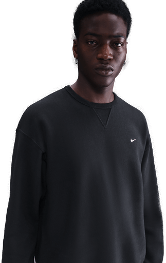 Nike Solo Swoosh fleecegenser - Svart