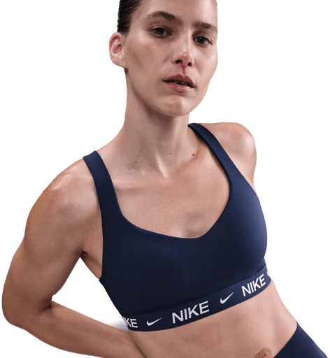 Nike Indy High Support sports-BH - Blå