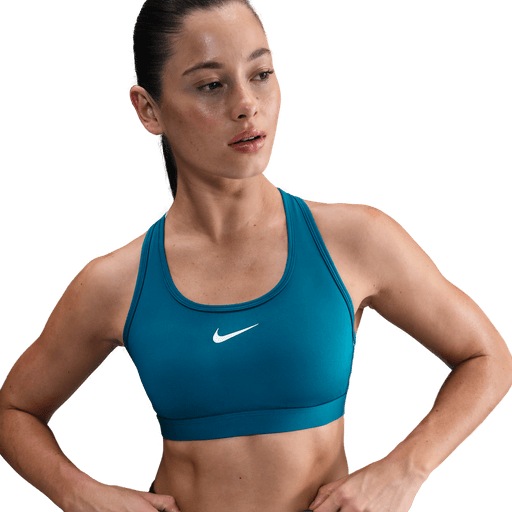 Nike Swoosh Medium Support sports-BH - Blå