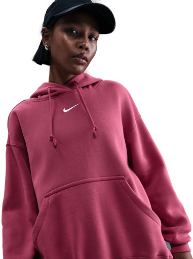 Nike Phoenix Fleece hettegenser dame - Lilla