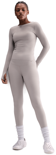 Nike Zenvy leggings 7/8 dame - Grå