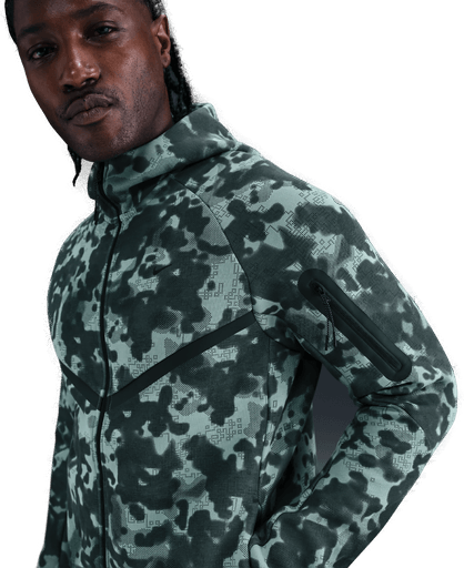 Nike Tech Windrunner fleecejakke - Grønn