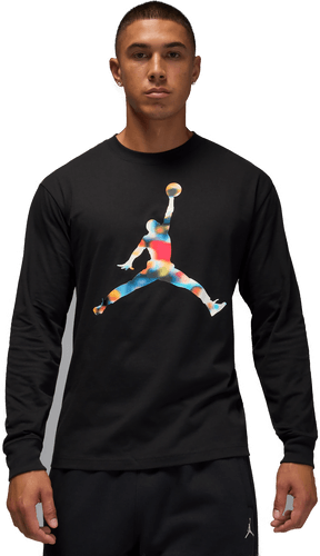 Jordan Flight langermet T-skjorte - Svart