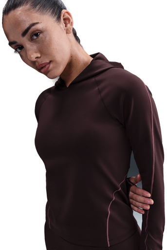 Nike Dri-FIT langermet trøye med hette dame