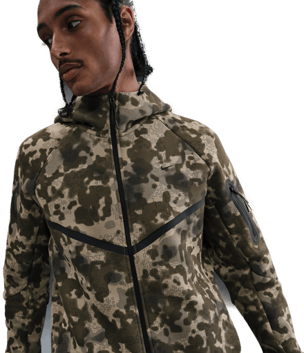 Nike Tech Windrunner fleecejakke - Brun