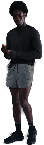 Nike reflekterende 2-i-1-løpeshorts herre