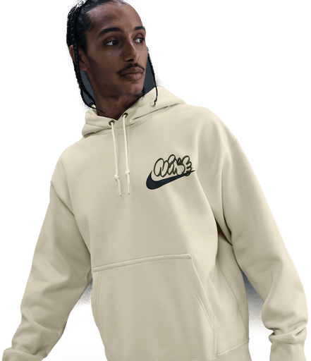 Nike Solo Swoosh fleecegenser - Brun