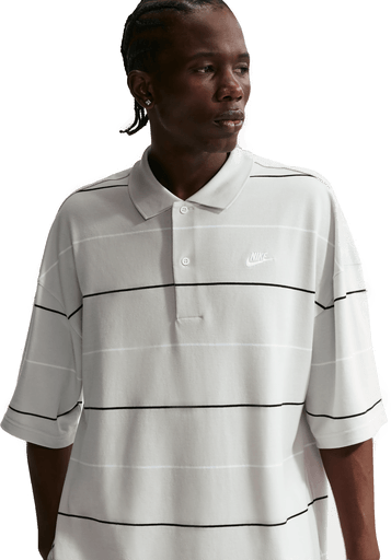 Nike Club stripete poloskjorte herre - Grå